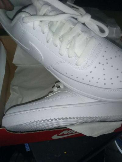 all white Nike Court womens size 8 - San Jose, California