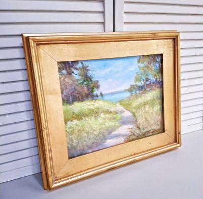 Original Cape Cod Oil Painting by Local Artist Authentic - Thumbnail 4