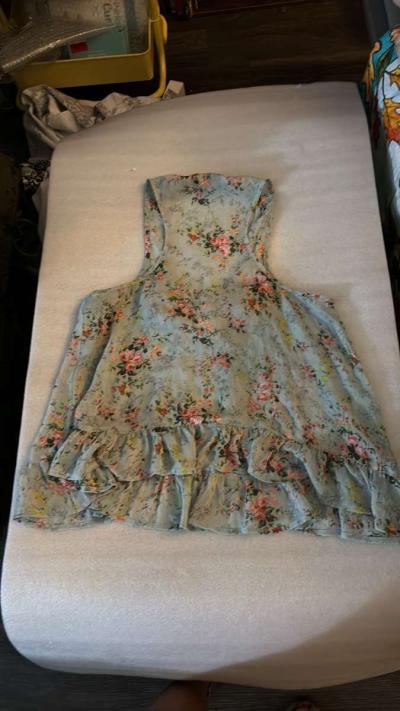 Living Doll Los Angeles Sleeveless Floral Tank Size S  Cotta - Thumbnail 4