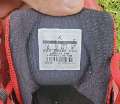 Jordan True flight red Gym - Thumbnail 4