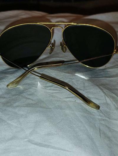 rayban Aviator Gold sunglasses - Thumbnail 3