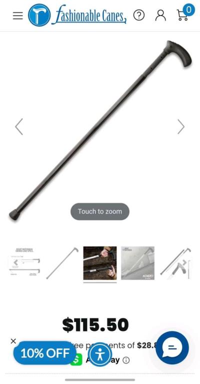 Walking Cane  Tactical - Thumbnail 1