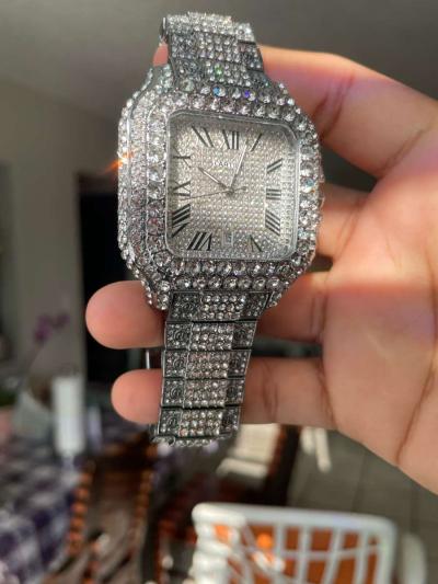 VVS Moissanite Cartier Watch - Thumbnail 3