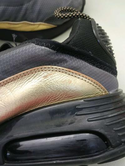 Nike Air Max 2090 Black Metallic Gold size 125 for men - Thumbnail 4