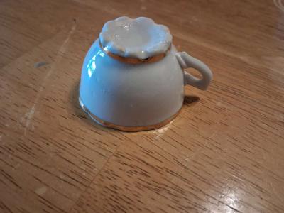 gold mother tiny teacup - Thumbnail 3
