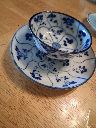 teacup and saucer set - Thumbnail 6