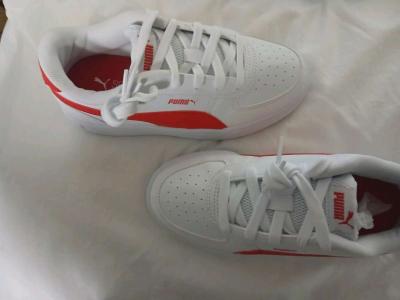 brand new red and white puma sneakers - Thumbnail 6