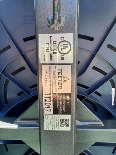 TEETER 900LX Inversion Table - Thumbnail 6