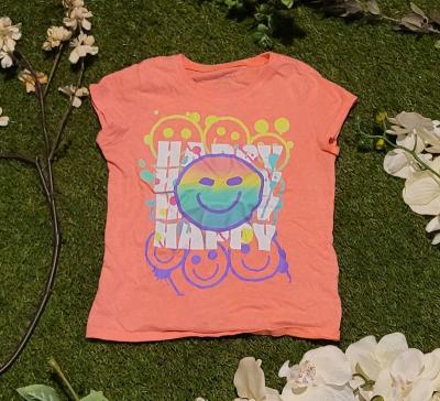 Girls Neon Graphic Tee