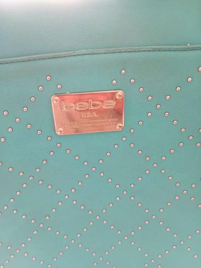 BEBE TOTE TURQUOISE BLUE - Thumbnail 3