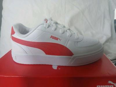 brand new red and white puma sneakers - Thumbnail 2