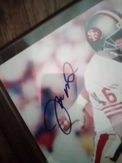 Joe Montana Autograph - Redding, California