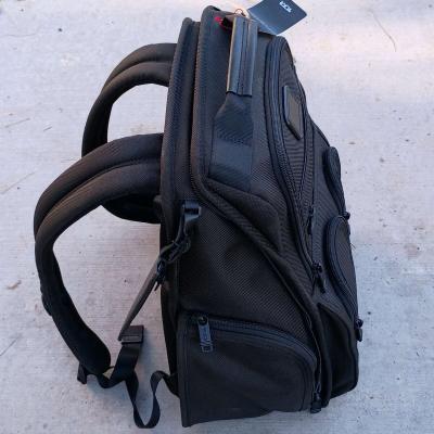 TUMI Alpha 3 Black Compact Laptop Brief Pack - Thumbnail 5