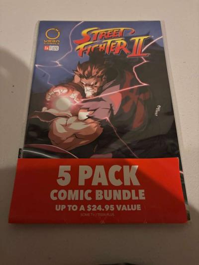 street Fighter comic 4 pack bundle