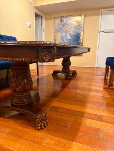 Wood Dining Room Table - Thumbnail 2
