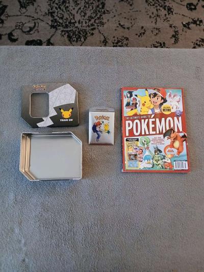 263 Pokemon Cards with Tin Box Card Holder And Magazine - Thumbnail 5