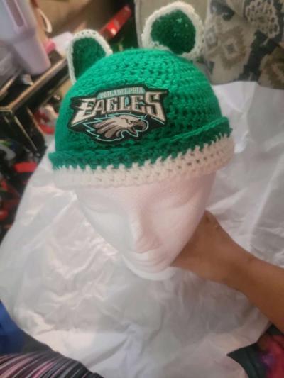 Eagles  Crochet Cat Hat - Thumbnail 6