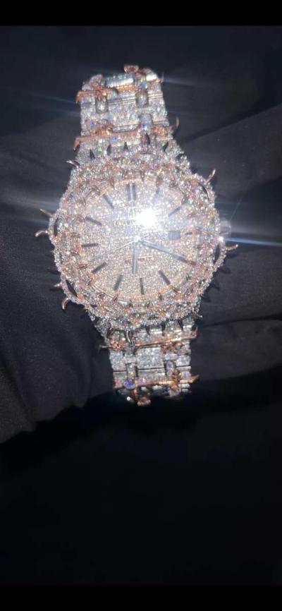 41 MM AP Jesus Crown Moissanite Diamond Diamond Tester Appr - Arlington, Texas