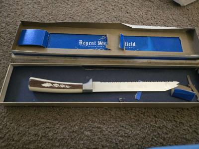 VTG MIRACLE WORKER 12 STAINLESS KNIFE BY REGENT SHEFFIELD - Thumbnail 5