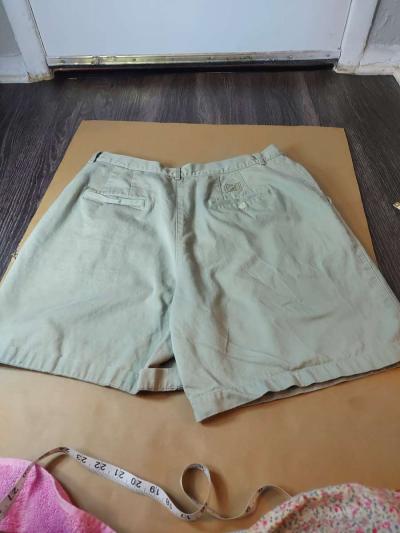 Lauren Ralph Lauren Khaki Chino Shorts Size 14W School Summe - Thumbnail 2