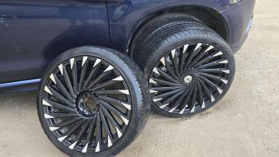 20 inch AZARA RIMS and tires - Thumbnail 3