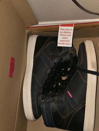 Levis Denim HighTop Sneakers - Port Arthur, Texas