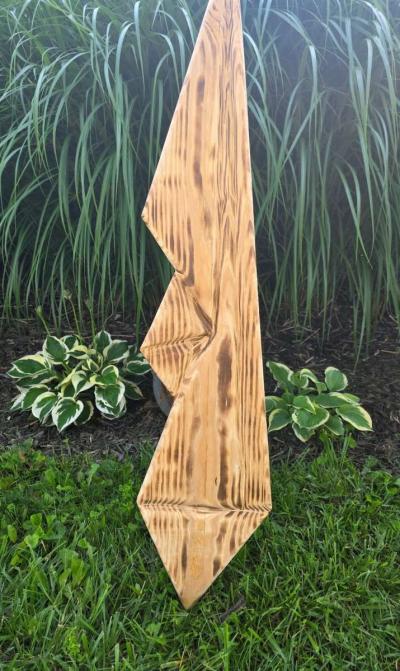 Wooden Draped American Flag - Thumbnail 2