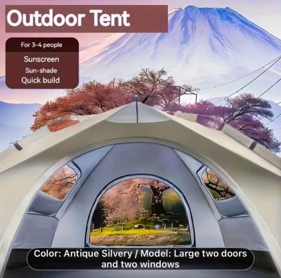 Automatic Quickopening Tent For Camping Waterproof And Windp - Thumbnail 1