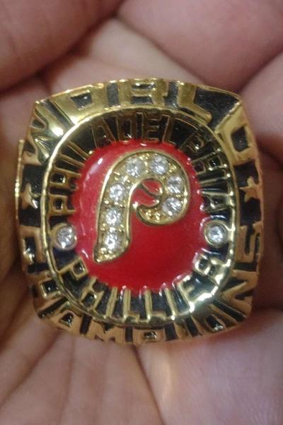 Handmade 1980 Retro Philadelphia Phillies Sz11 Ring and More - Thumbnail 1