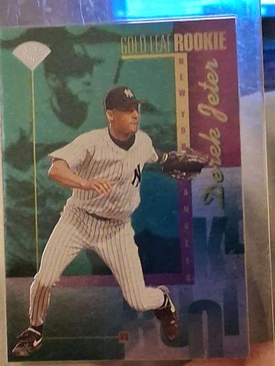 DEREK JETER ROOKIE CARD - Thumbnail 1