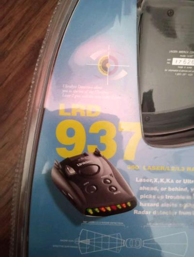 uniden LRD 937 radar detector brand new - Thumbnail 4
