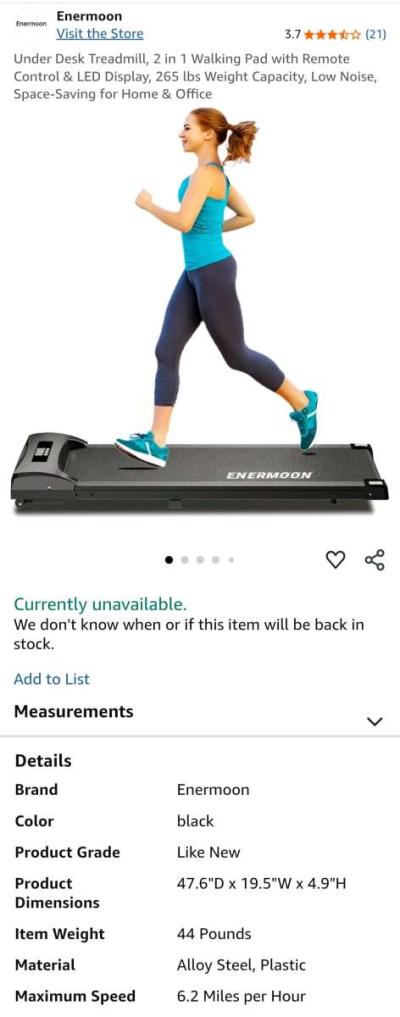 Under Desk Treadmill - Thumbnail 3