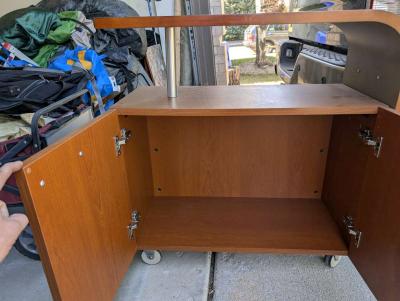 rolling end table - Thumbnail 2