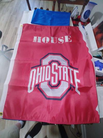 Ohio State and Duke house divided Flag - Thumbnail 3