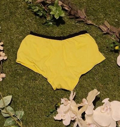Girls Yellow Bathing Suit Bottoms - Thumbnail 2