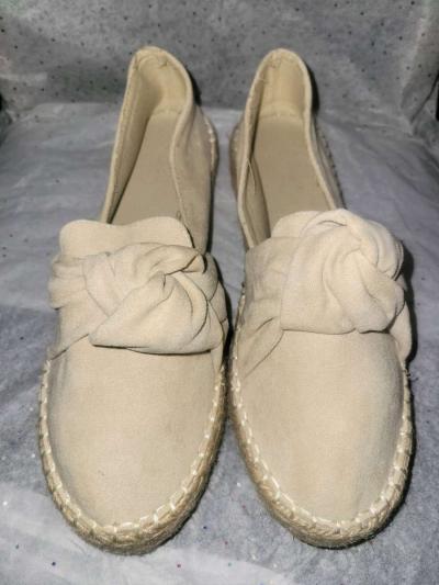 Beige  Ripple sole shoe - Thumbnail 5