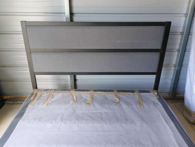 Metal Queen Size Bedframe With Box Spring - Thumbnail 4