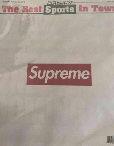 Limited Edition Supreme newspaper - Thumbnail 1