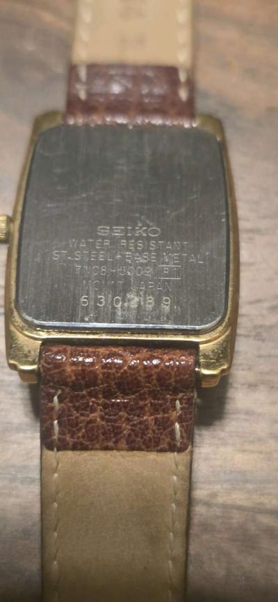 vintage seiko cartier tank style - Thumbnail 6