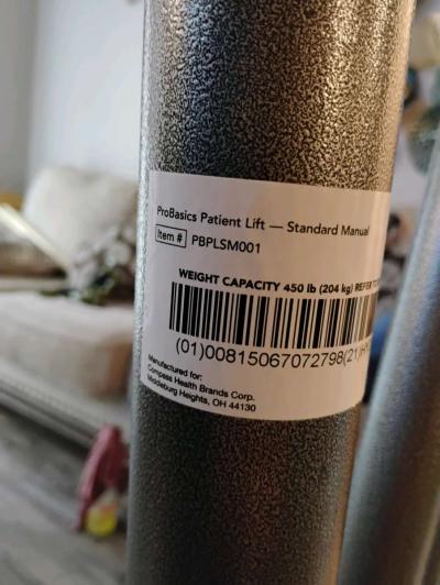 Hydraulic manual patient lift - Thumbnail 6