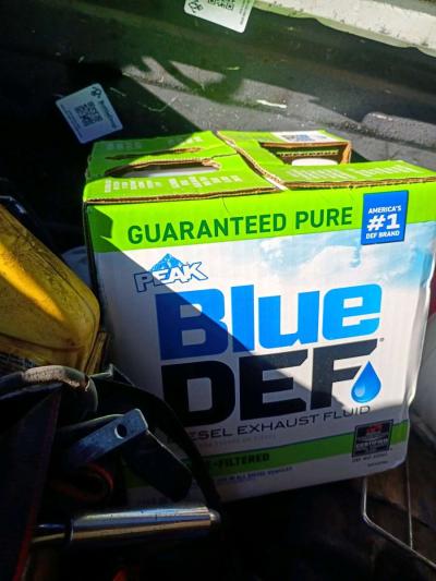 Blue peak diesel fuel exhaust fluid