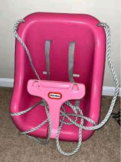 Little Tikes Pink Swing - Thumbnail 4