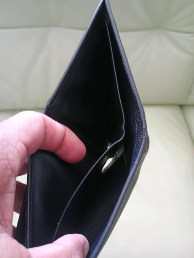 Coach Mens 3 In 1 Compact ID Wallet in Refine Pebble Leather - Thumbnail 3