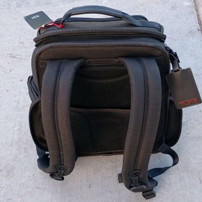 TUMI Alpha 3 Black Compact Laptop Brief Pack - Thumbnail 3