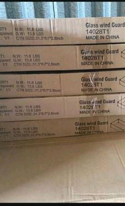 5 BOXES OF GLASS WIND GUARD 14028T1 - Thumbnail 4