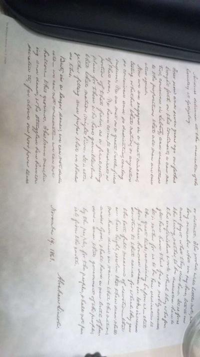 bill of rights and Gettysburg cemetery dedication - Thumbnail 6