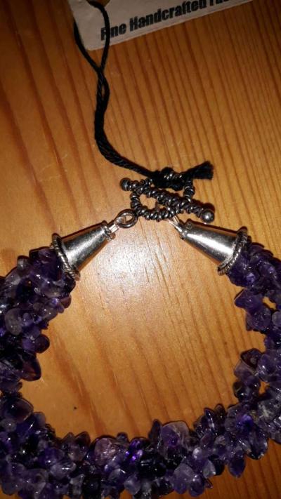 Purple Amethyst Bracelet - Thumbnail 2