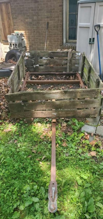 4x6ft utility dumping trailer project - Thumbnail 2