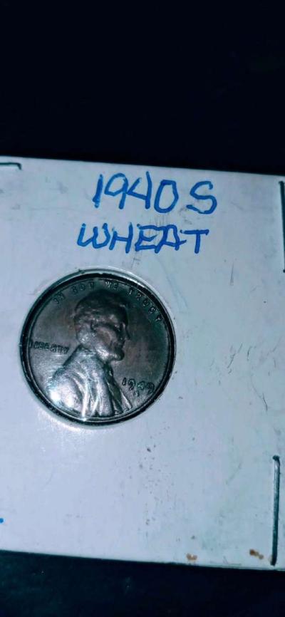 1940 s wheat penny - Houston, Texas