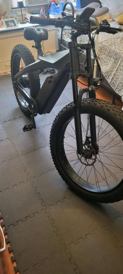 Im selling  a carbon fiber fat tire Ebike - Thumbnail 2